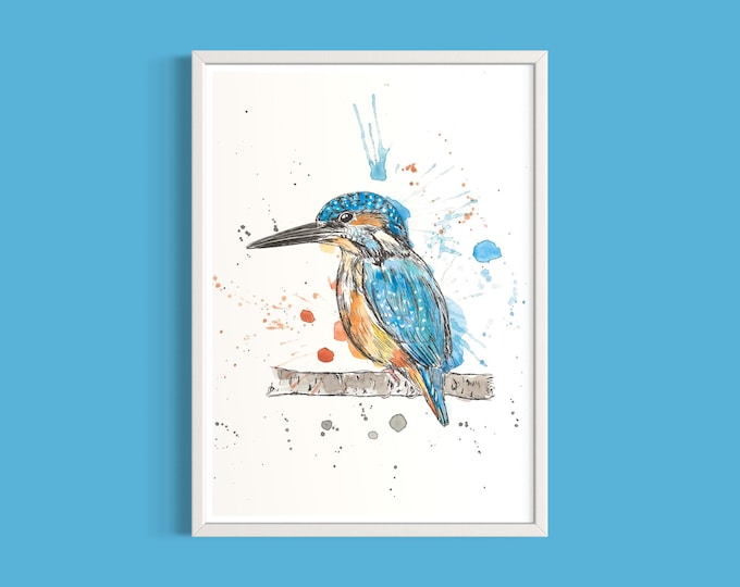 Kingfisher Art Print