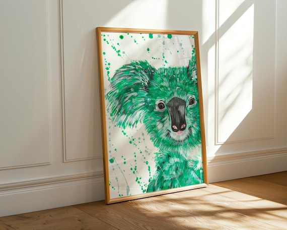 Koala Bear Art Print ‘Cleo’