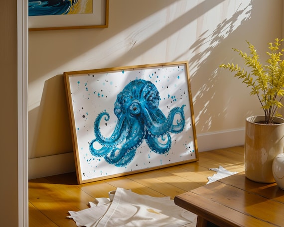 Octopus Art Print
