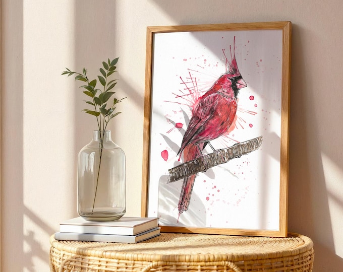 Red Cardinal Art Print