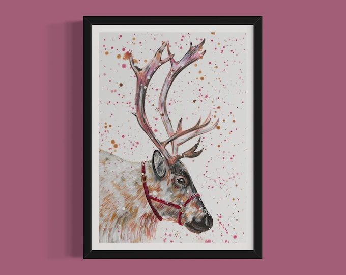 Reindeer Art Print