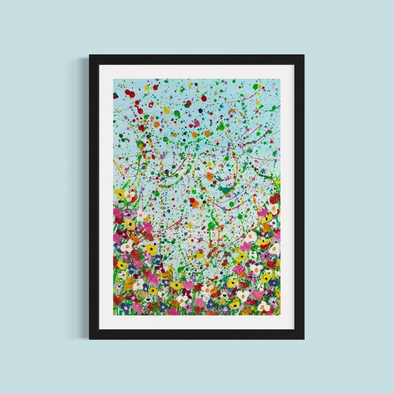 Wildflowers Art Print ‘Spring Awakening’