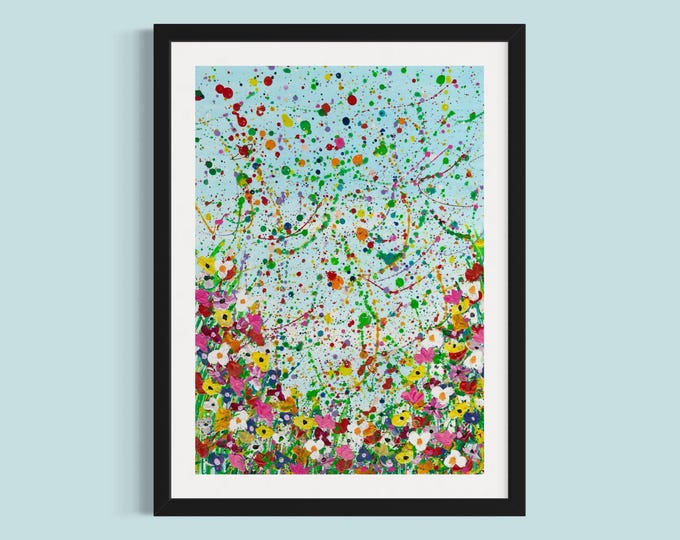Wildflowers Art Print ‘Spring Awakening’