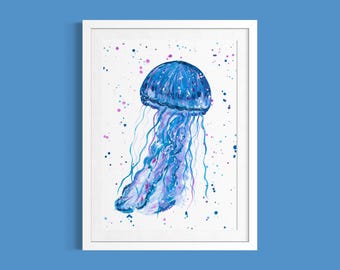 Jellyfish Art Print