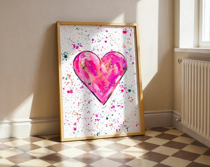 Loveheart Art Print
