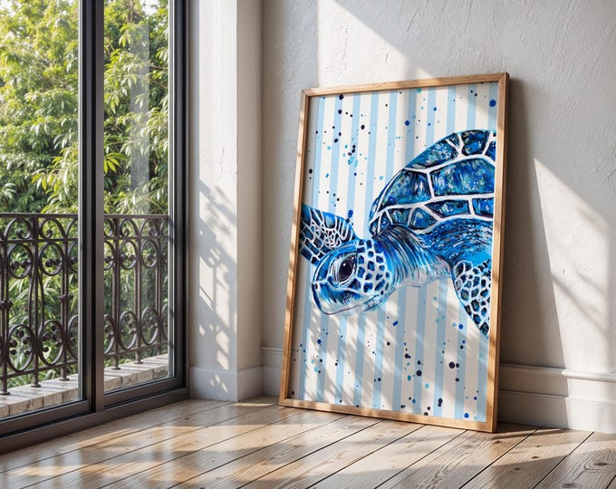 Sea Turtle Art Print