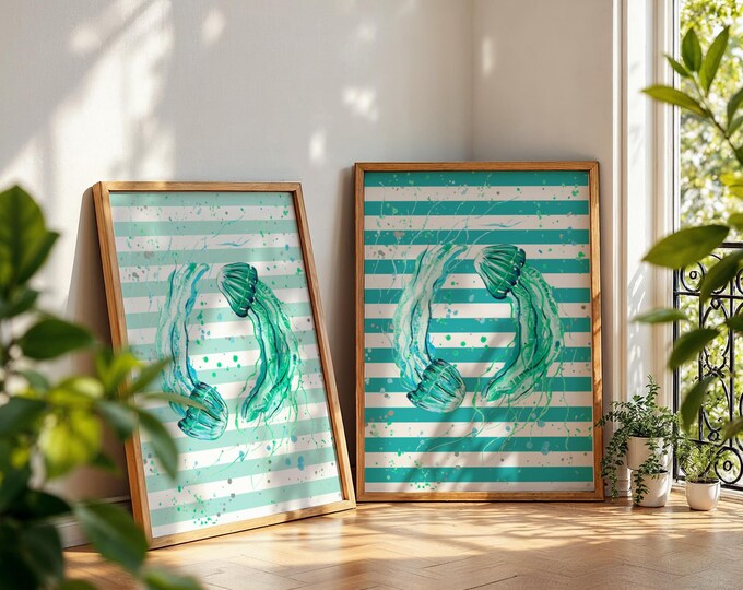 Jellyfish Art Print
