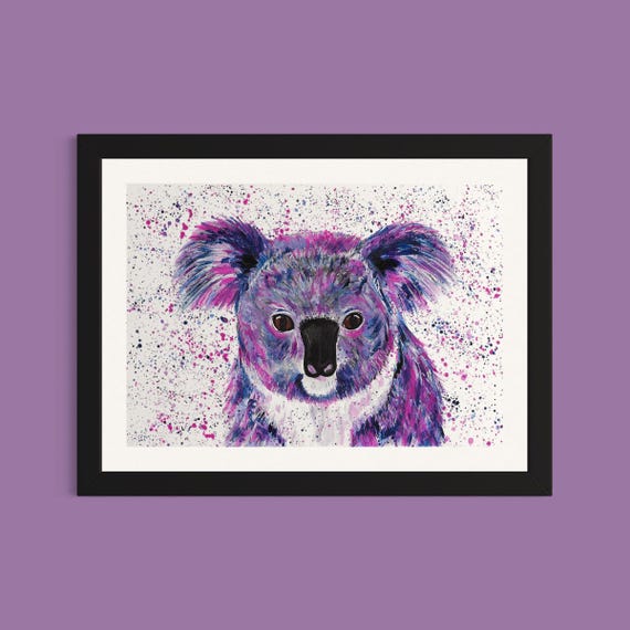 Koala Bear Art Print ‘Kya’