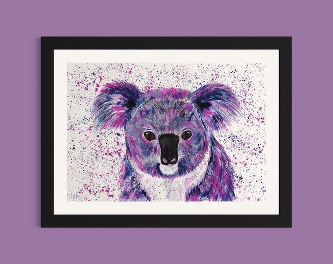 Koala Bear Art Print ‘Kya’