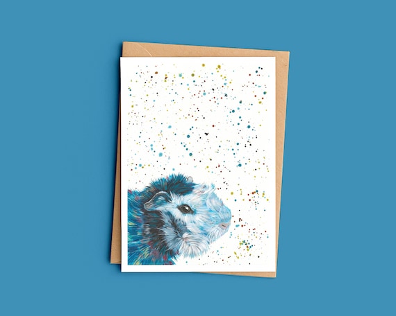 Guinea Pig Greeting Card