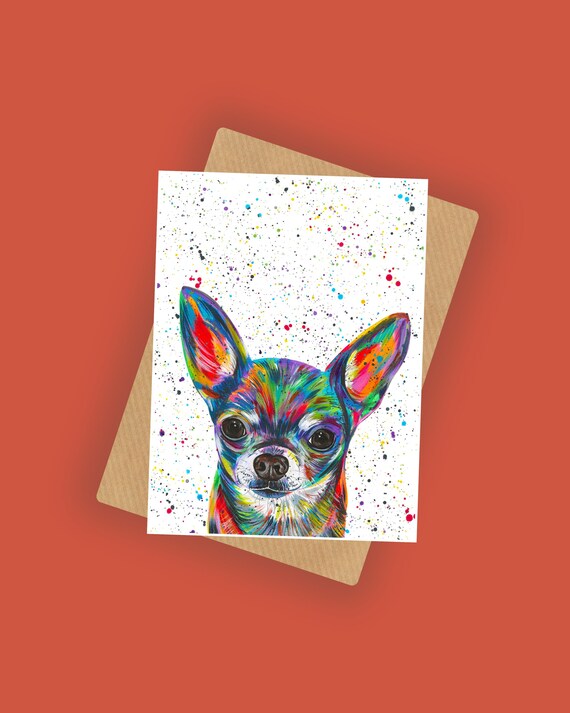 Chihuahua Blank Greeting Card
