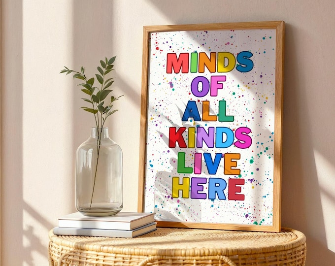 Neurodiversity Art Print