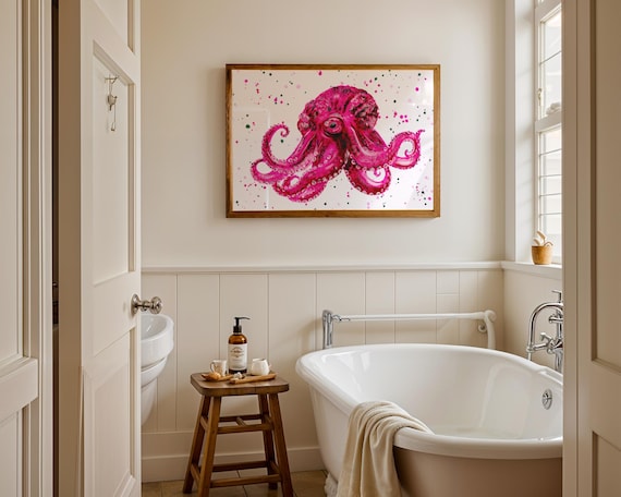 Octopus Art Print