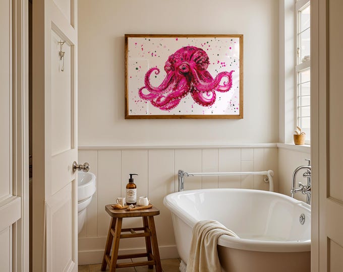 Octopus Art Print