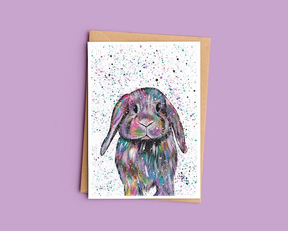 Rabbit Greeting Card ‘Esme’