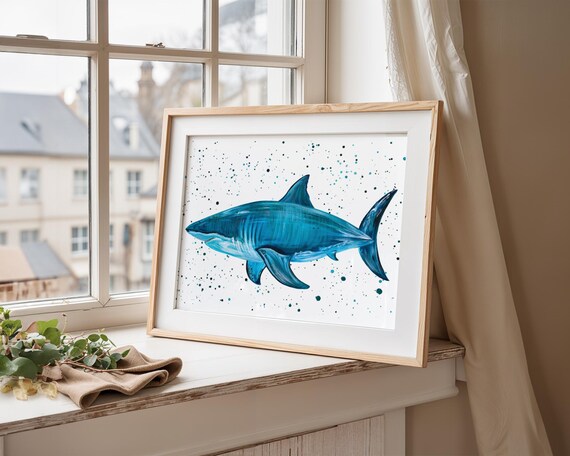 Shark Art Print
