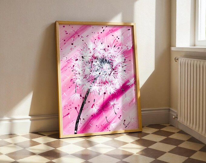 Wish Flower Art Print