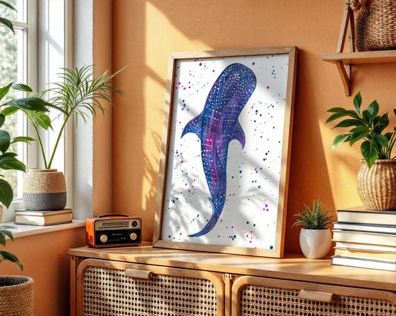 Whale Shark Art Print