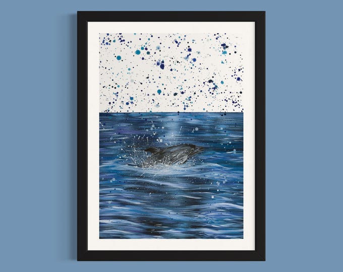 Dolphin Art Print
