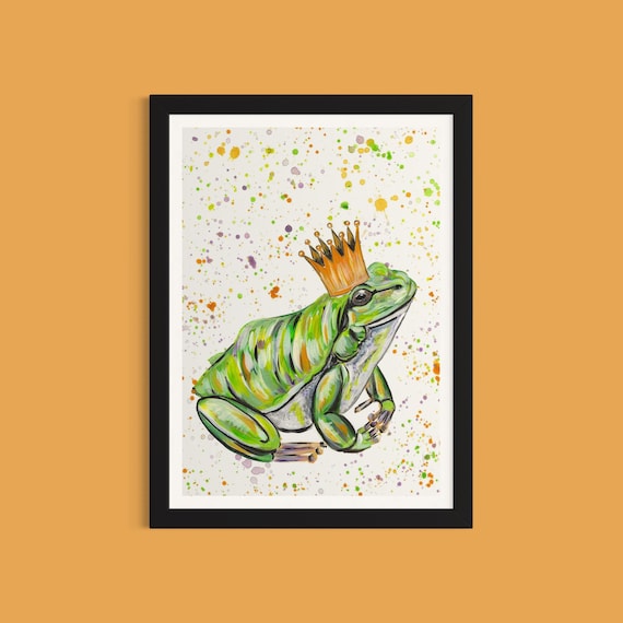 Frog Prince Art Print
