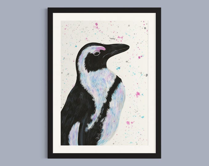 Penguin Art Print ‘Libby’