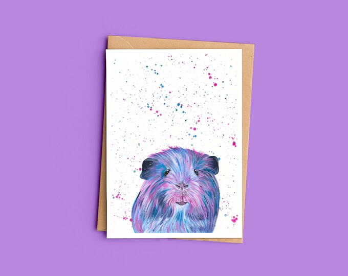Guinea Pig Greeting Card ‘Winnie’