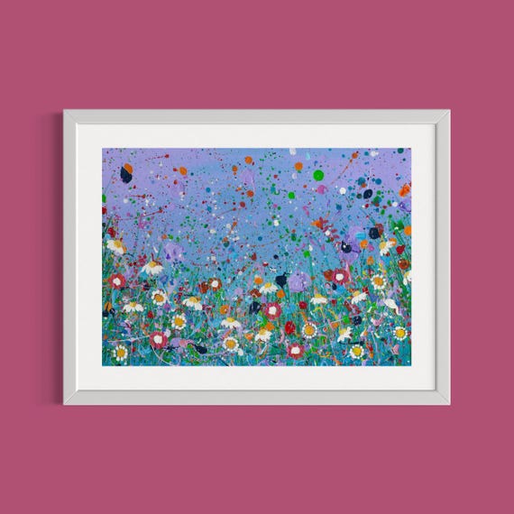Wildflowers Art Print  ‘Bloom’