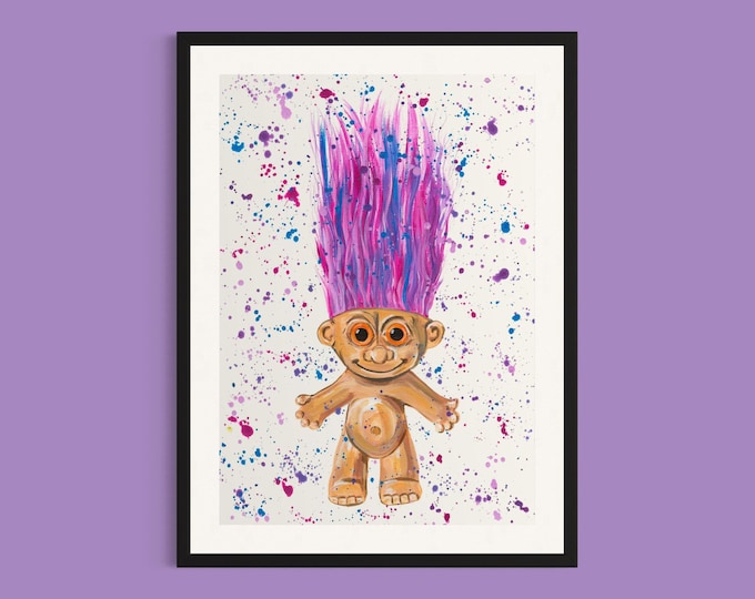 Troll Art Print