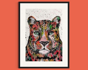 Leopard Art Print ‘Nala’