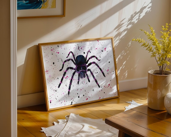 Spider Art Print ‘Quincy’