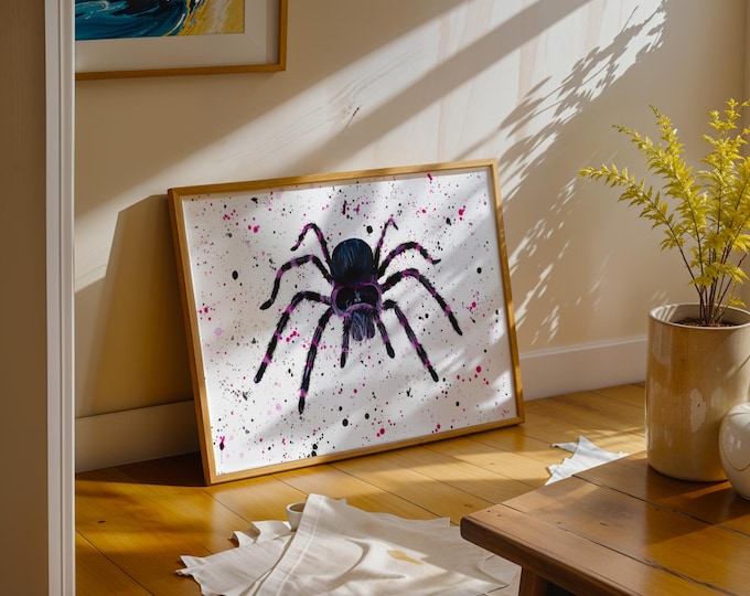 Spider Art Print ‘Quincy’