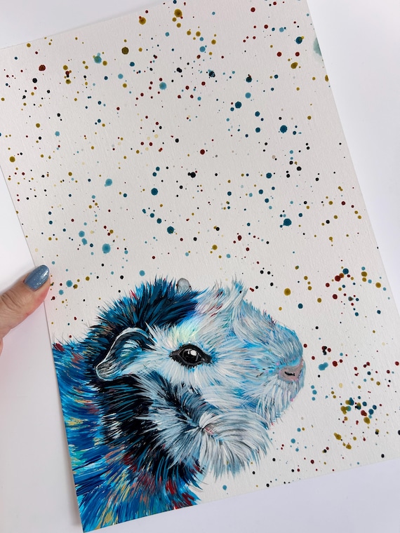 Guinea Pig Original Painting