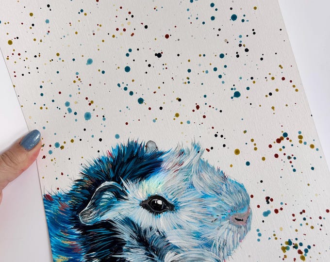 Guinea Pig Original Painting