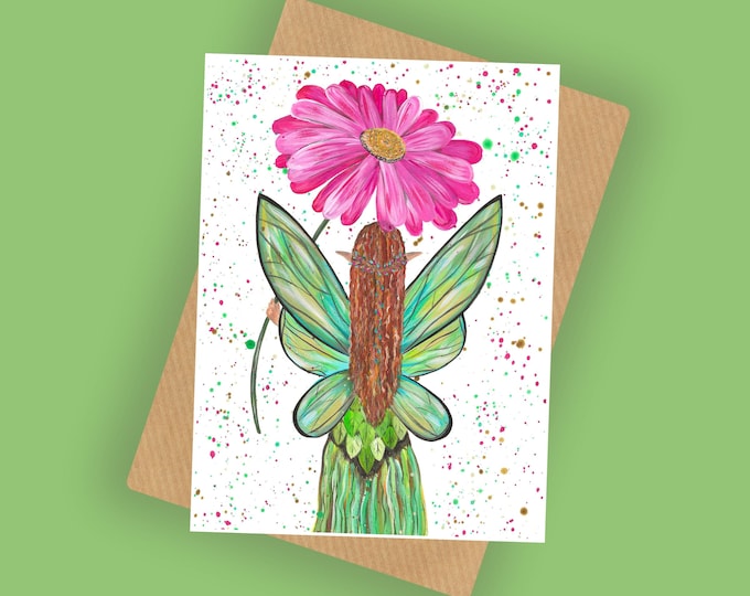 Flower Fairy Card