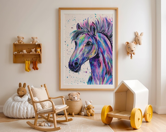 Horse Art Print ‘Freya’