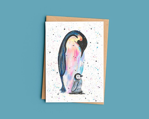 Penguins Greeting Card