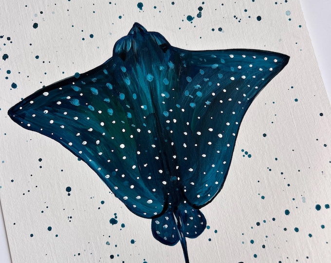 Ray Fish Painting