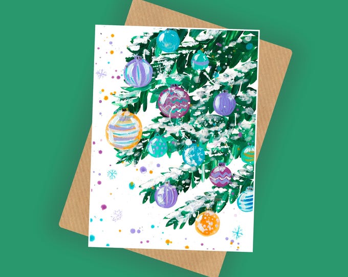 Christmas Tree Card
