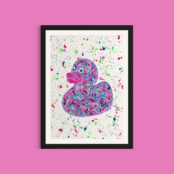 Rubber Duck Art Print