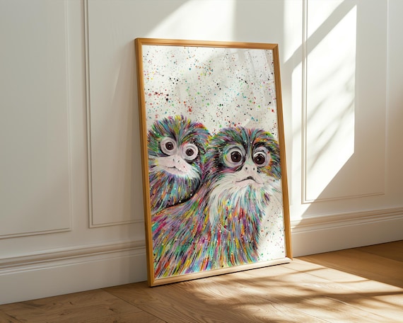 Tamarin Monkey Art Print