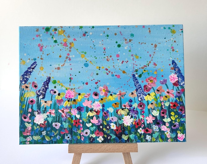 Wildflowers Original Painting
