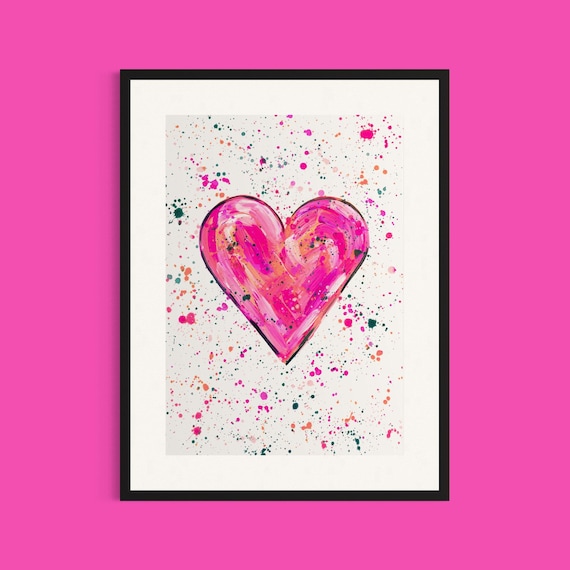 Loveheart Art Print