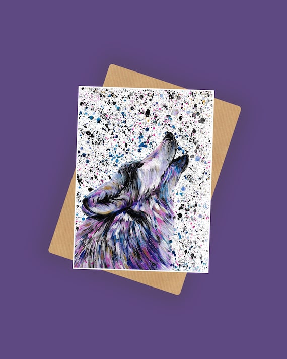 Wolf ‘Mika’ Greeting Card