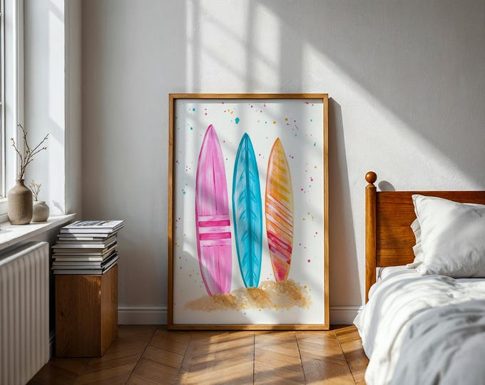 Surfboards Art Print