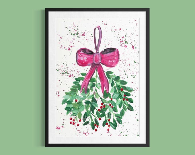 Mistletoe Art Print