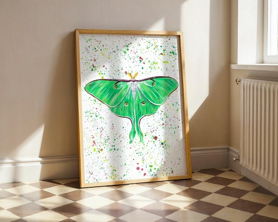 Luna Moth Art Print