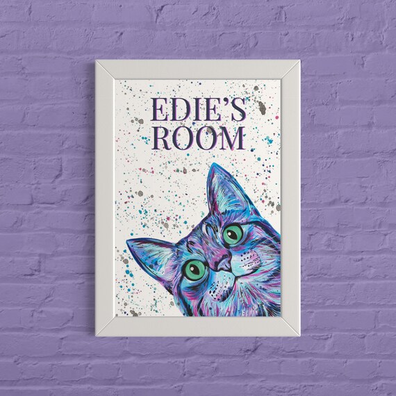Custom Cat Art Print