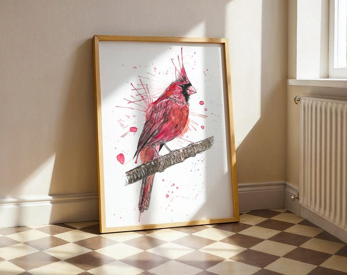 Red Cardinal Art Print