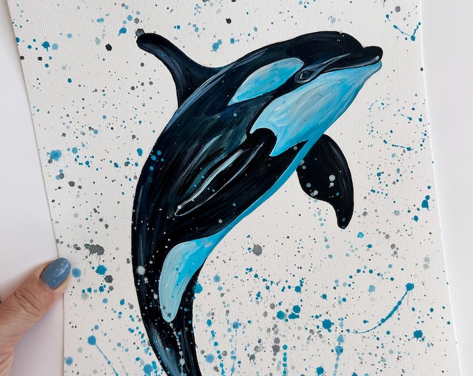 Orca Whale Original Painting