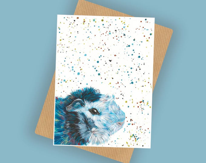 Guinea Pig Greeting Card